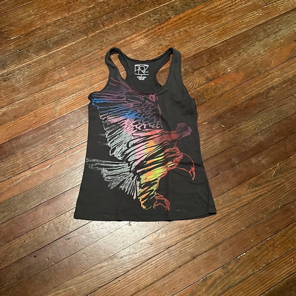Colorful eagle tank
